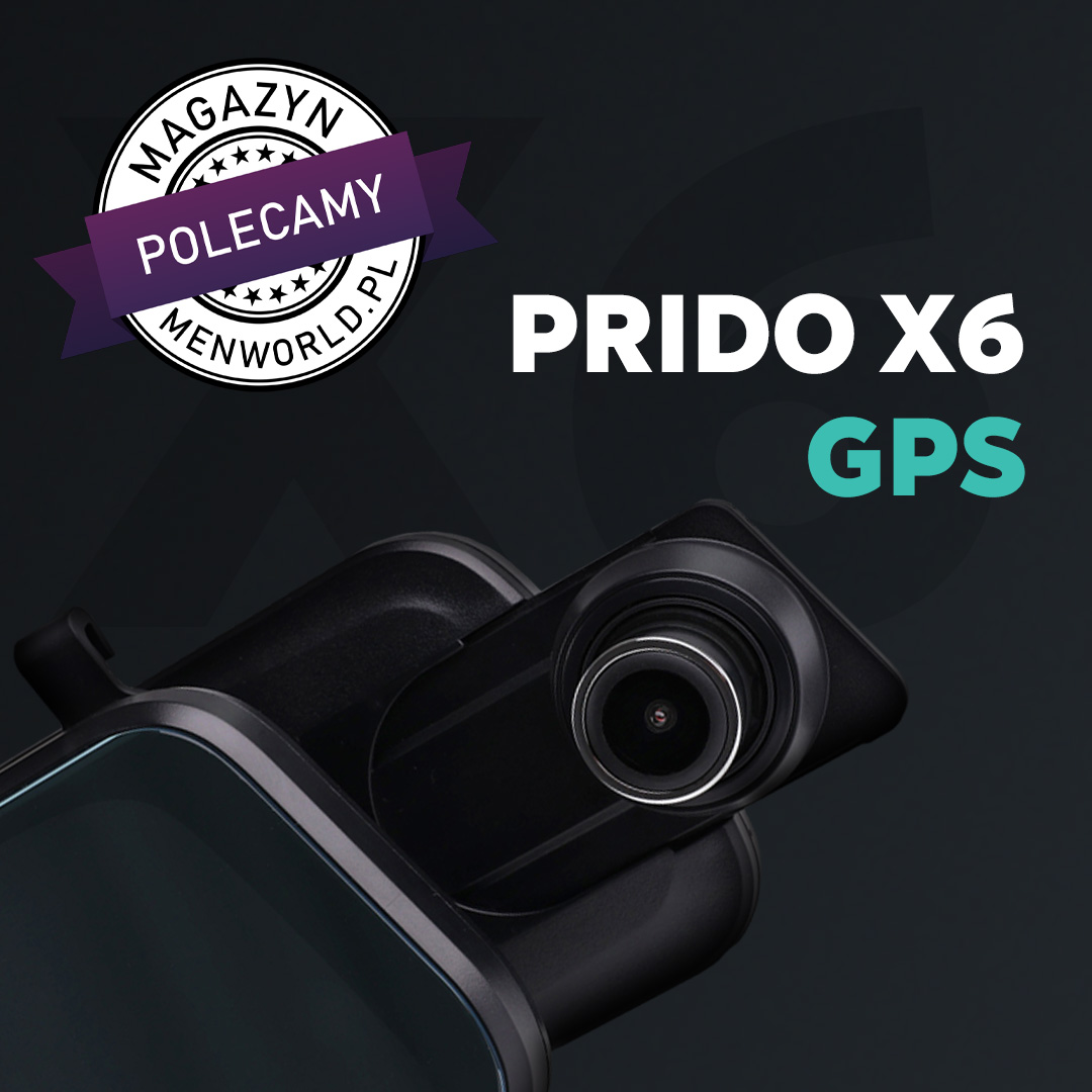 Prido X6 GPS polecany przez magazyn MENWORLD