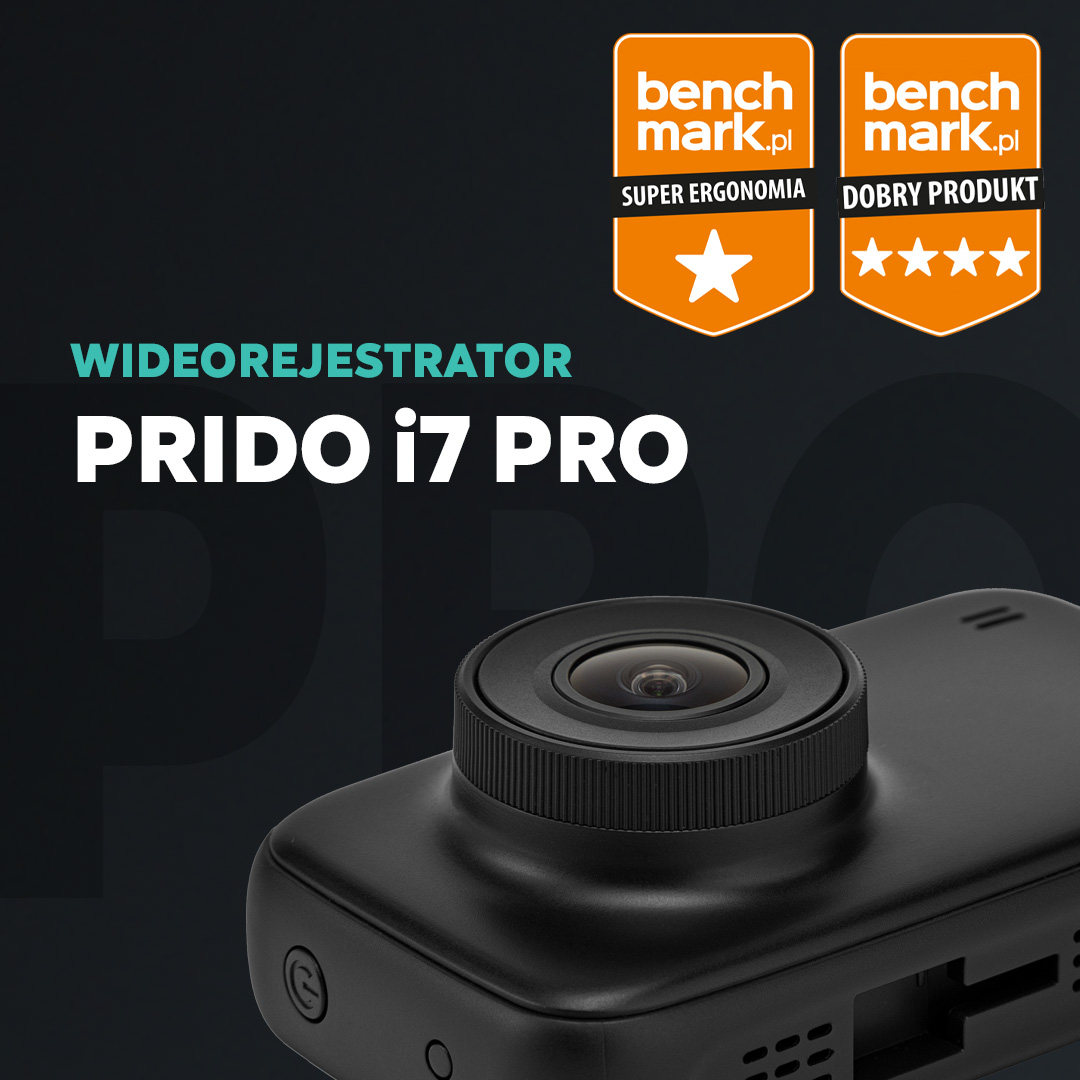 Prido i7 PRO wyróżnione jako Dobry Produkt z Super Ergonomią przez Benchmark.pl